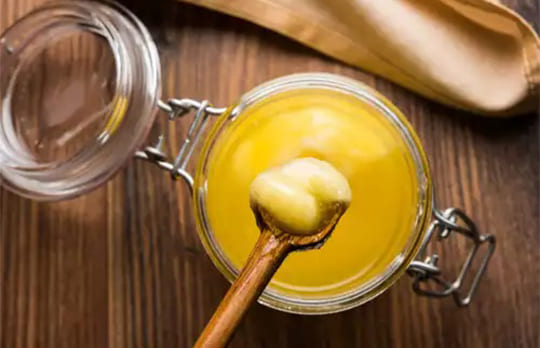 Does ghee increase the amount of fat in the body? 